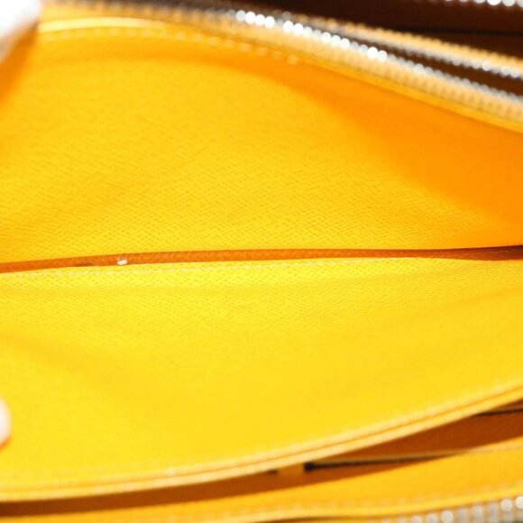 LOUIS VUITTON Epi Zippy Wallet Long Wallet Yellow M60309 LV Auth im454 - Picture 11 of 16